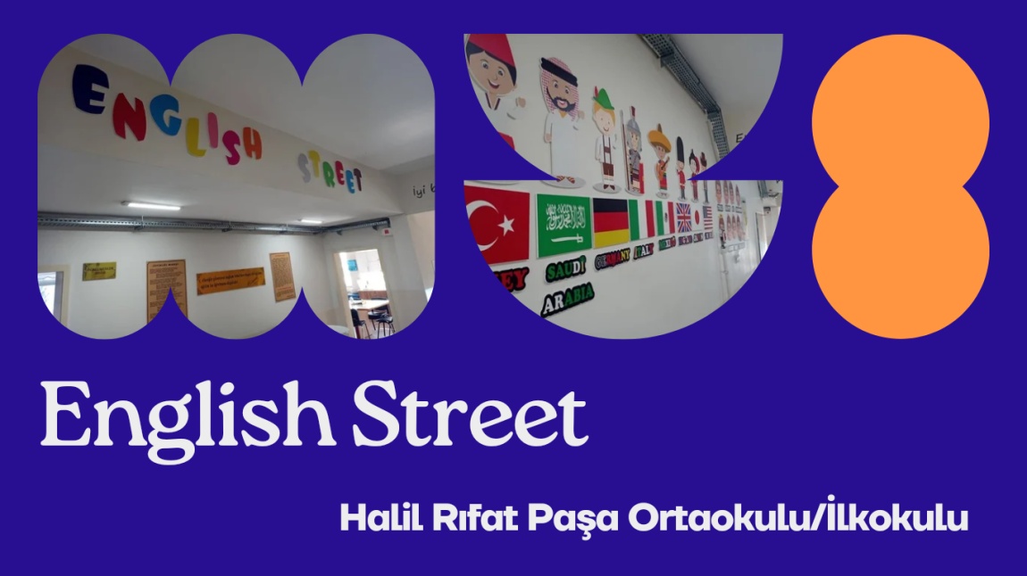 Okulumuzda İngilizce Sokağı 